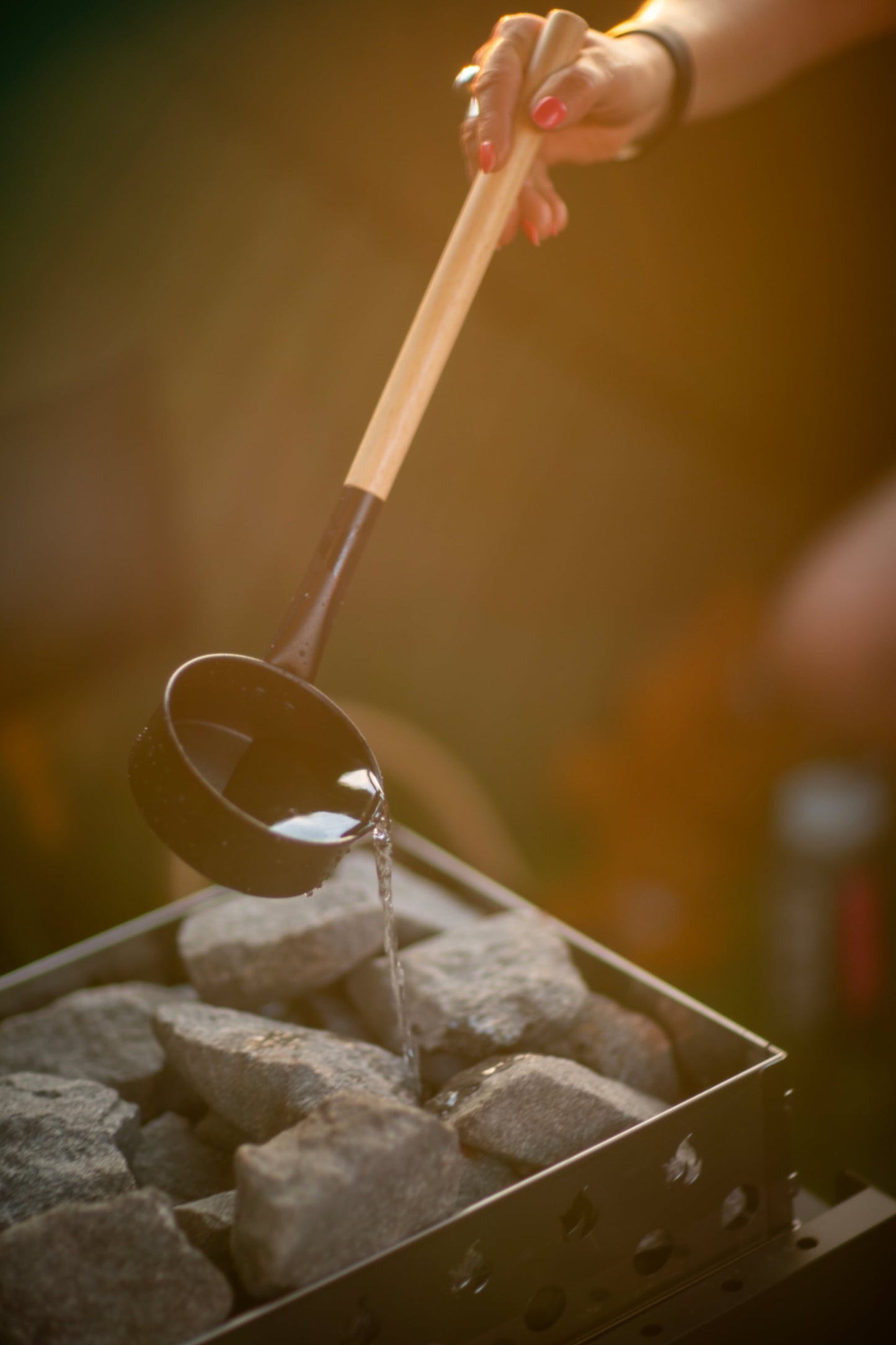 Sauna Bucket and Ladle Set