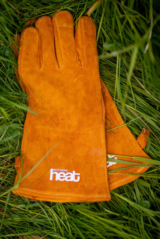 Butchers Heat Heat-Resistant Leather Gloves