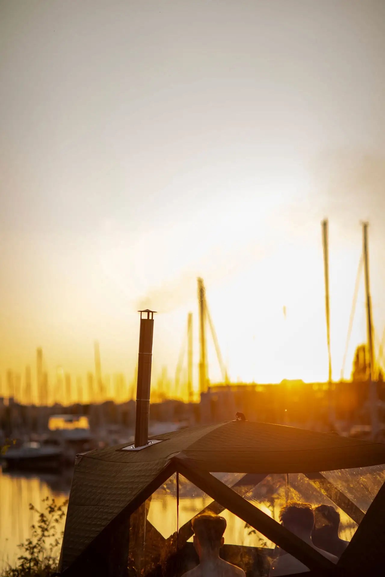 Butchers Heat Sauna Butchers Heat Portable Sauna Tent with stove.